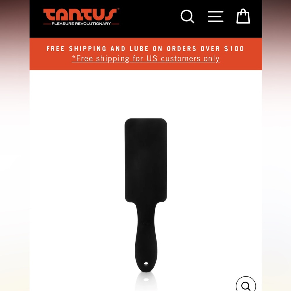 Tantus Silicone Paddles - Thwack & Snap Strap